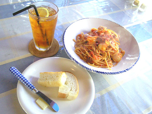 Seafood Pasta, Tomato sauce